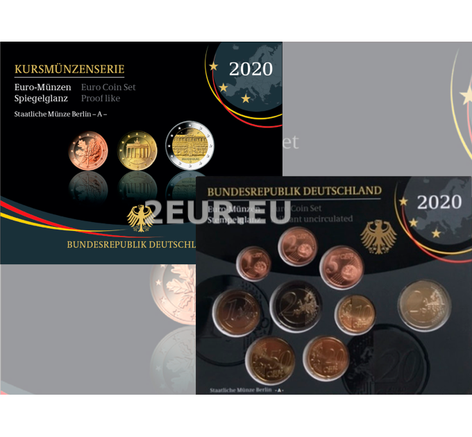 Saksamaa 2020 - eurokomplekt BU  