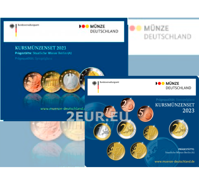 Saksamaa 2023 - eurokomplekt BU  