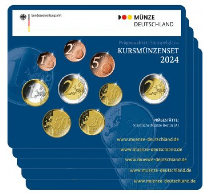 Saksamaa eurokomplekt BU 2024