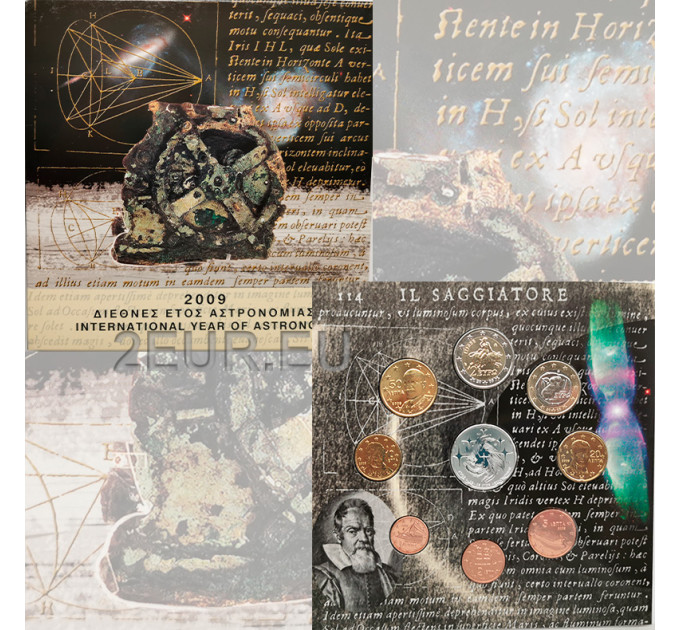 Kreeka 2009 - eurokomplekt BU - Rahvusvaheline astronoomia aasta