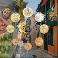 Греция евро набор BU 2024 - евро набор BU - OLYMPIA