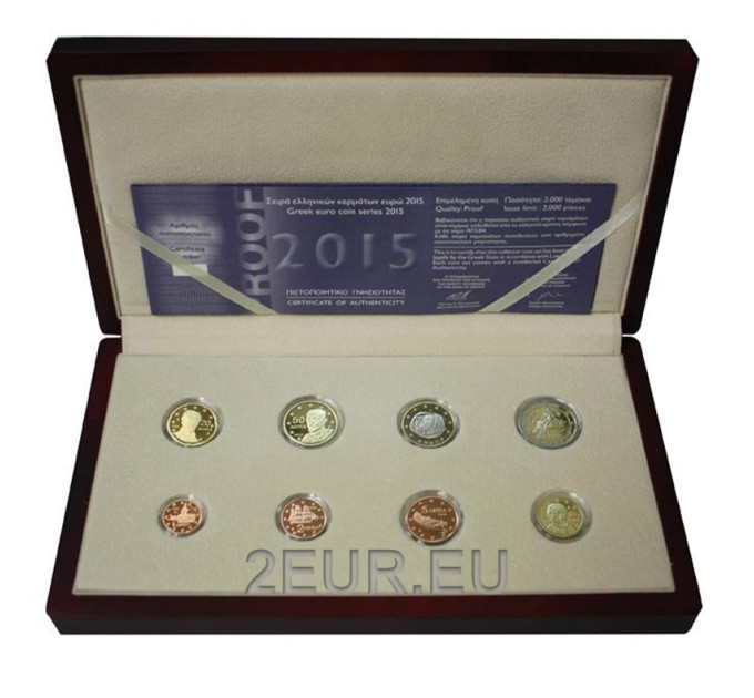 Kreeka 2015 - Eurokomplekti proof