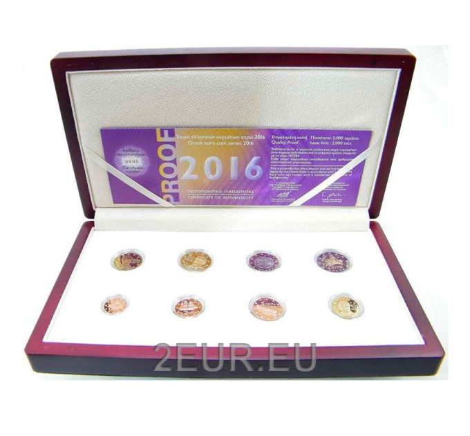 Kreeka 2016 - Eurokomplekti proof