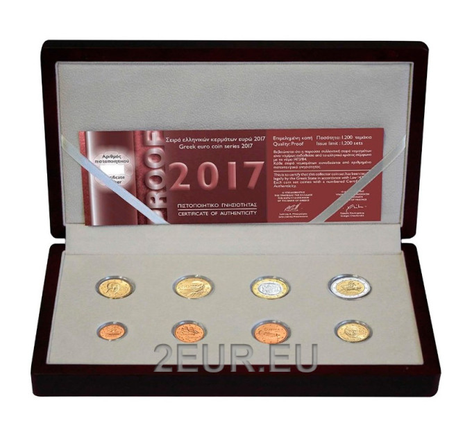 Kreeka 2017 - Eurokomplekti proof