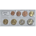 Kreeka euro komplekt UNC 2002