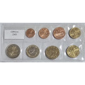 Kreeka euro komplekt UNC 2006