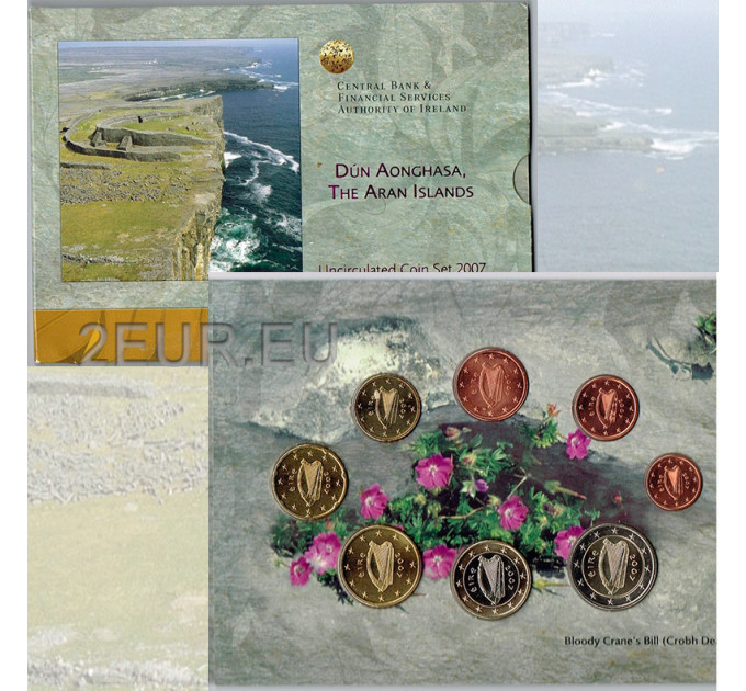 Iirimaa eurokomplekt BU 2007 – Dun Aonghasa