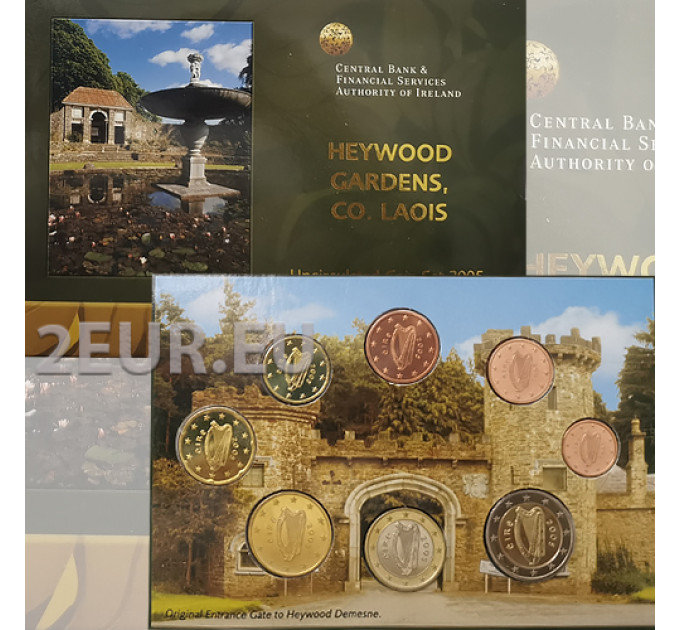 Iirimaa eurokomplekt BU 2005 – kultuuripärand – Heywood Gardens Laoisis