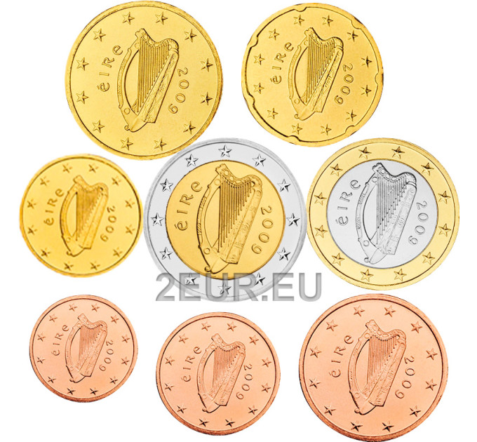 Iirimaa 2009 - Eurokomplekt UNC