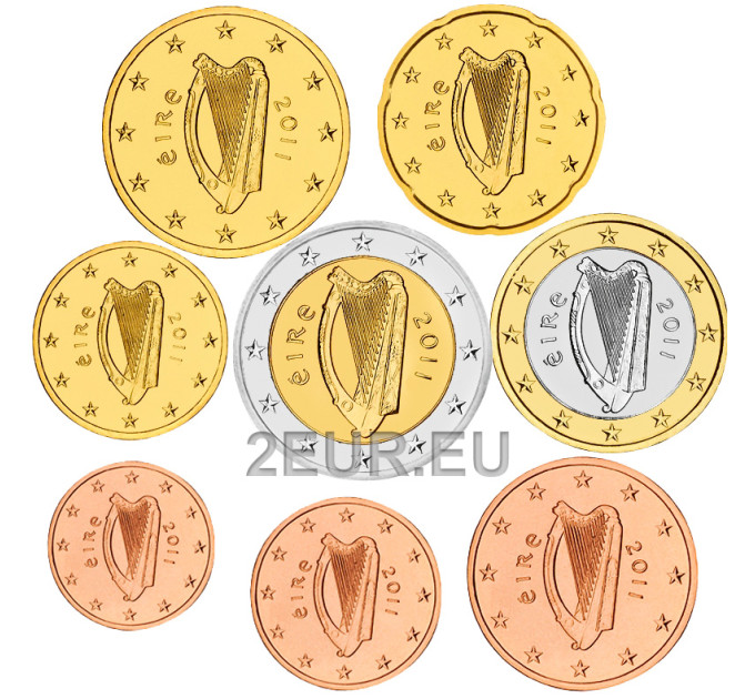 Iirimaa 2011 - Eurokomplekt UNC
