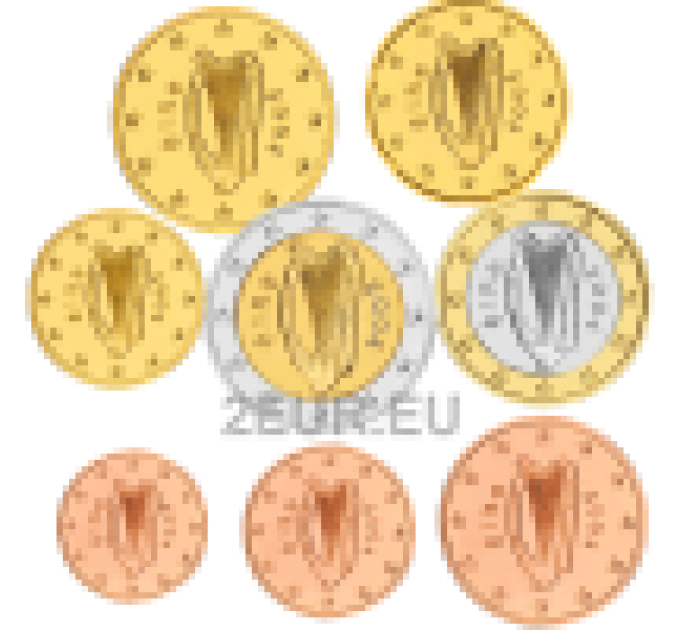 Iirimaa 2004 - Eurokomplekt UNC