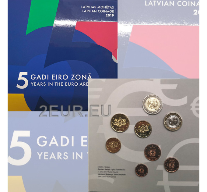 Läti 2019 - Euro komplekt BU