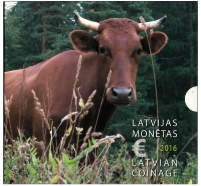 Latvia 2016 - Euro set BU