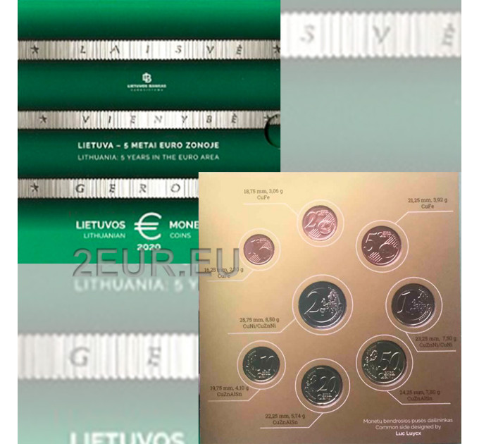 Leedu 2020 - Euro komplekt BU
