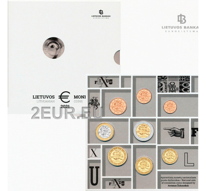 Leedu 2021 - Euro komplekt BU
