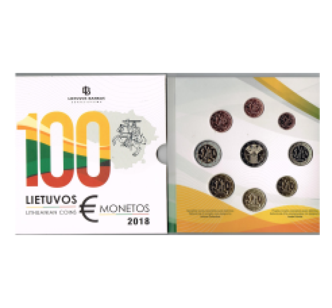 Leedu 2018 - Euro komplekt BU