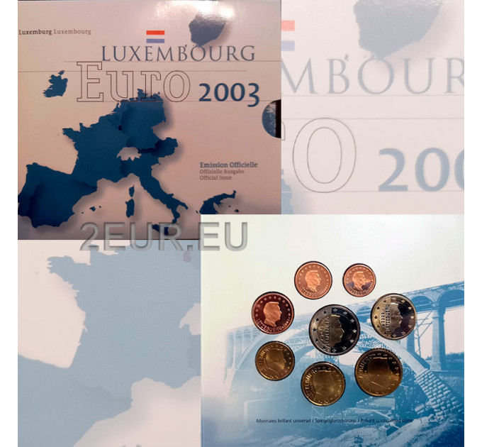 Luksemburg 2003 - Euro komplekt BU 