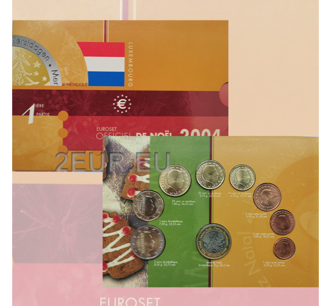 Luksemburg 2004 - Euro komplekt BU 