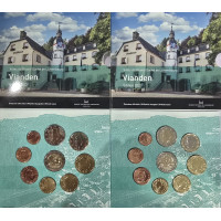 Luksemburg euro komplekt BU 2022 – Vianden – 50 aastat Luksemburgi lippu