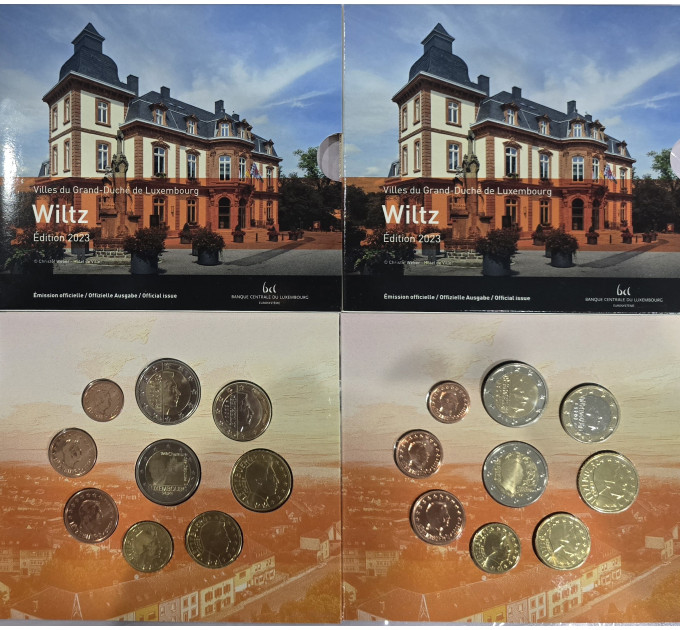 Luksemburg euro komplekt BU 2023 – Wiltzi linn – Rahvusvaheline Olümpiakomitee