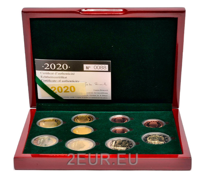 Luksemburg Euromüntide komplekt Proof 2020