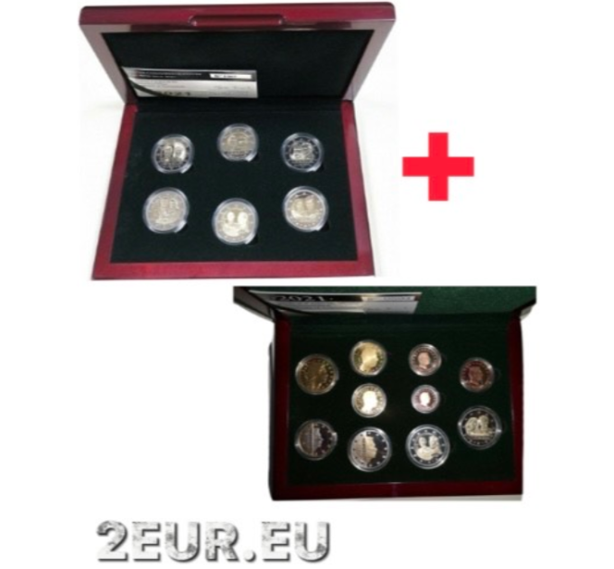 Luksemburg 2019-2021 + EURO KOMPLEKT 2021 TÕEND