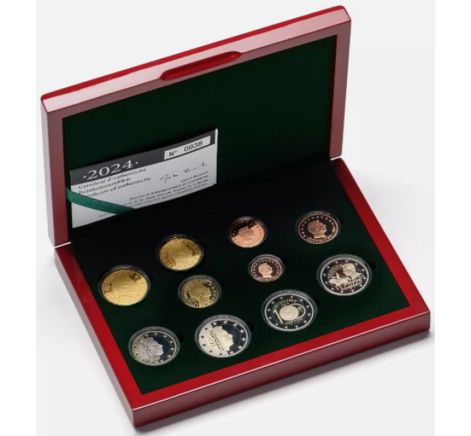 Luksemburg Euromüntide komplekt Proof 2024