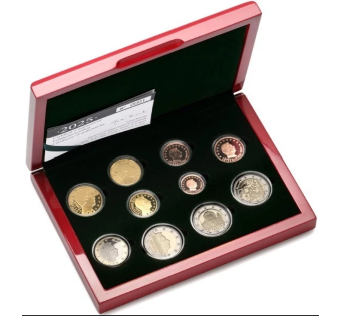 Luksemburg 2 eurot Proof 2024 - 2025 + EURO KOMPLEKT 2025