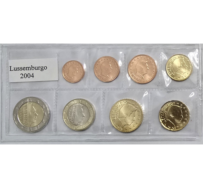 Luksemburg Euro komplekt UNC 2004