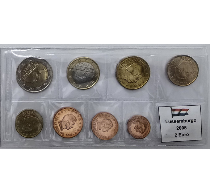 Luksemburg Euro komplekt UNC 2005
