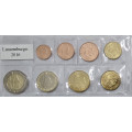 Luksemburg Euro komplekt UNC 2016