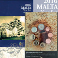 Malta Euro komplekt BU 2016 - Ggantija