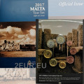 Malta Euro set BU 2017 - Hagar-Qim-Tempel