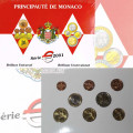 Monaco BU komplekt 2001 - Euromüntide komplekt