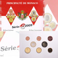 Monaco BU komplekt 2009 - Euromüntide komplekt
