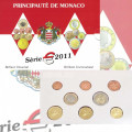 Monaco BU komplekt 2011 - Euromüntide komplekt