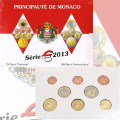 Monaco BU komplekt 2013 - Euromüntide komplekt