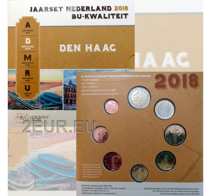 Hollandi eurokomplekt BU 2018 - Haag