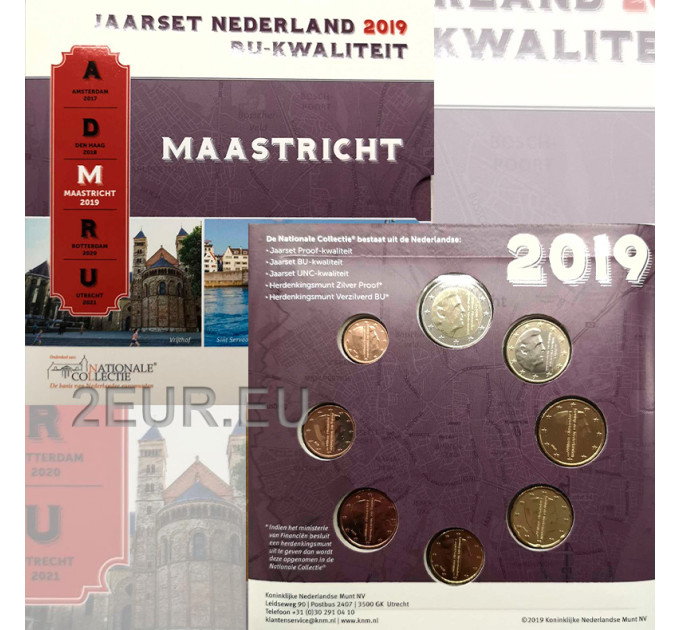 Hollandi eurokomplekt BU 2019 - Maastricht