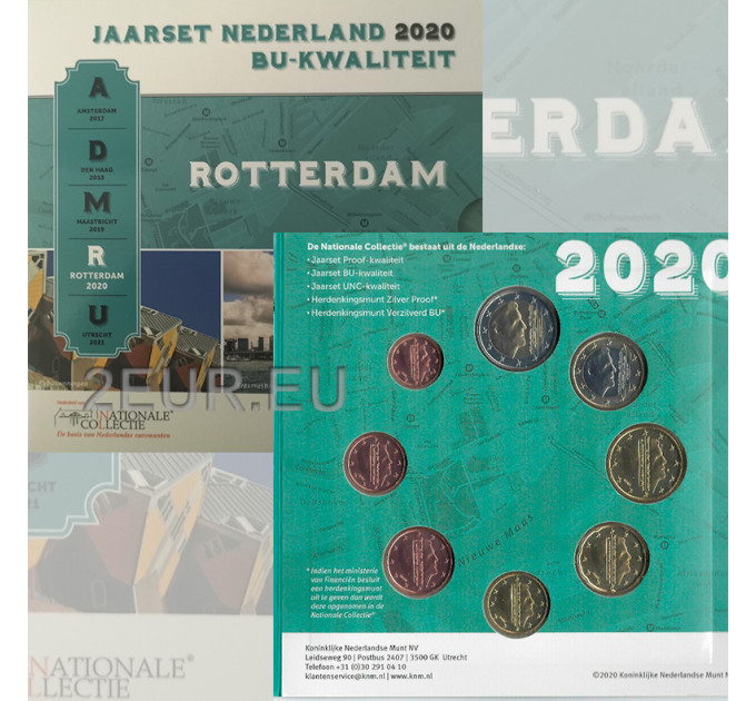 Hollandi eurokomplekt BU 2020 - Rotterdam