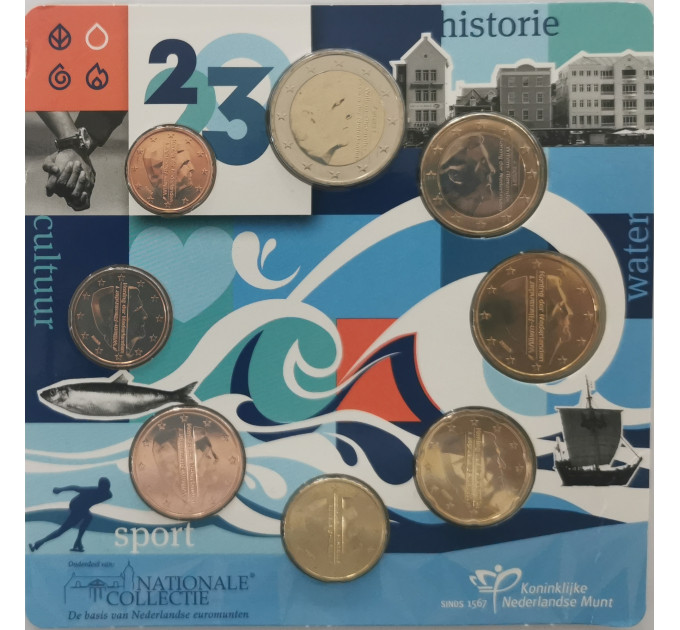 Holland Euromüntide komplekt UNC 2023