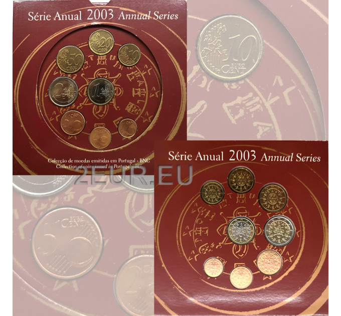 Portugal 2003 – Euro komplekt BU