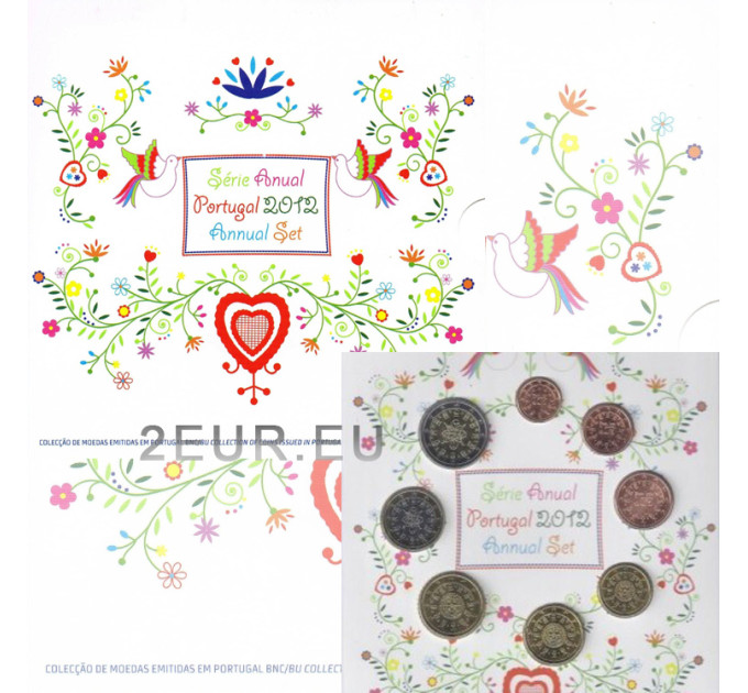 Portugal 2012 – Euro komplekt BU