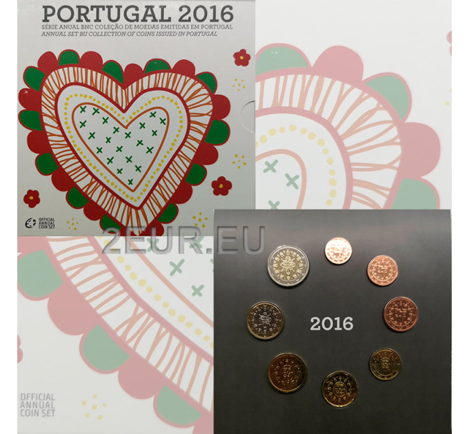 Portugal 2016 – Euro komplekt BU