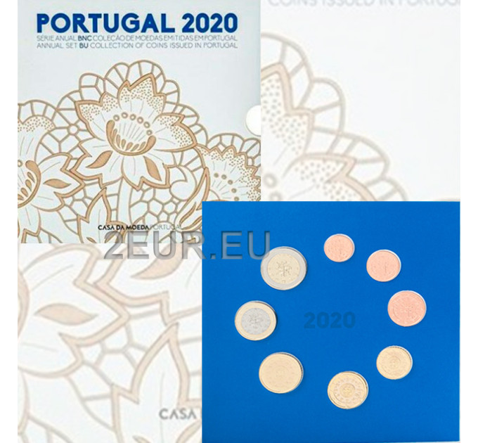 Португалия 2020 - Eвро набор BU 