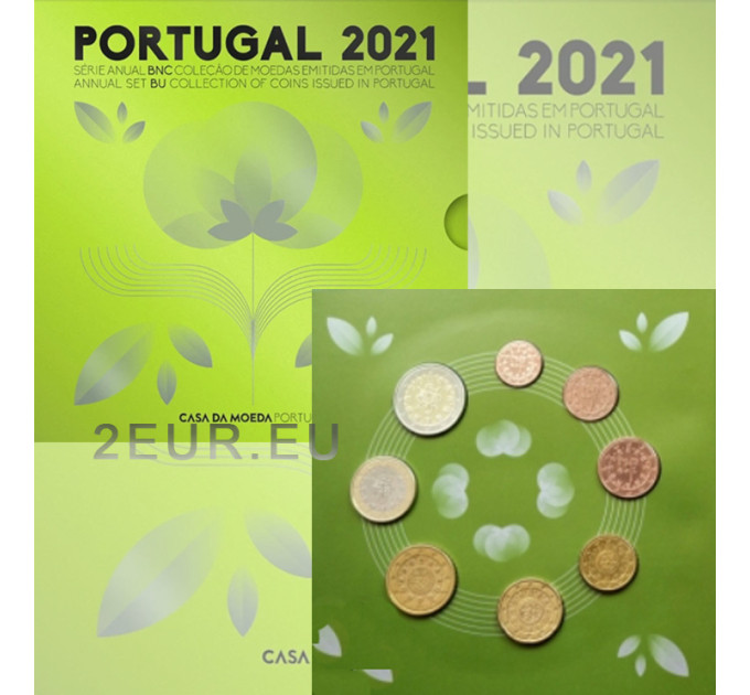Portugal 2021 – Euro komplekt BU