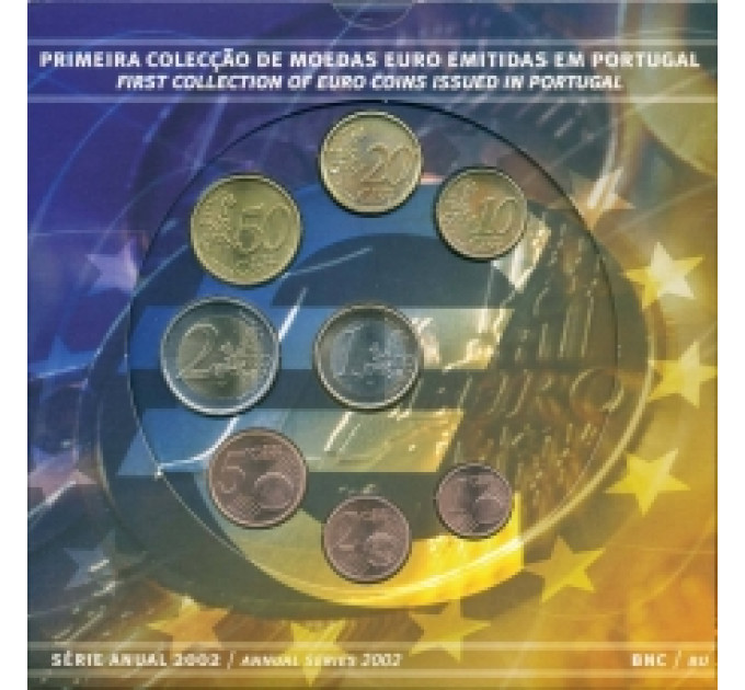 Portugal 2002 – Euro komplekt BU