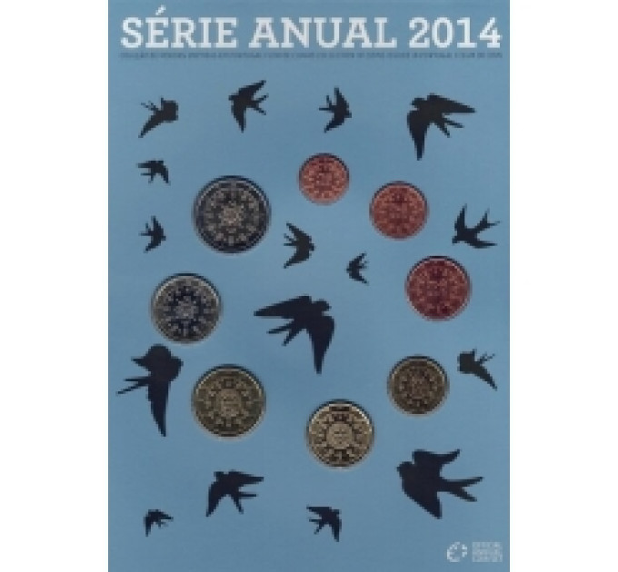 Portugal 2014 – Euro komplekt FDC