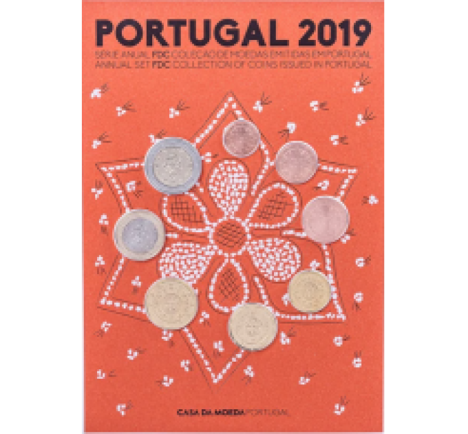 Portugal 2019 – Euro komplekt FDC