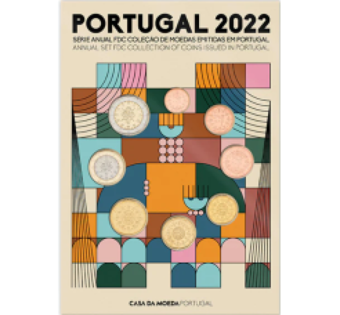 Portugal 2022 – Euro komplekt FDC